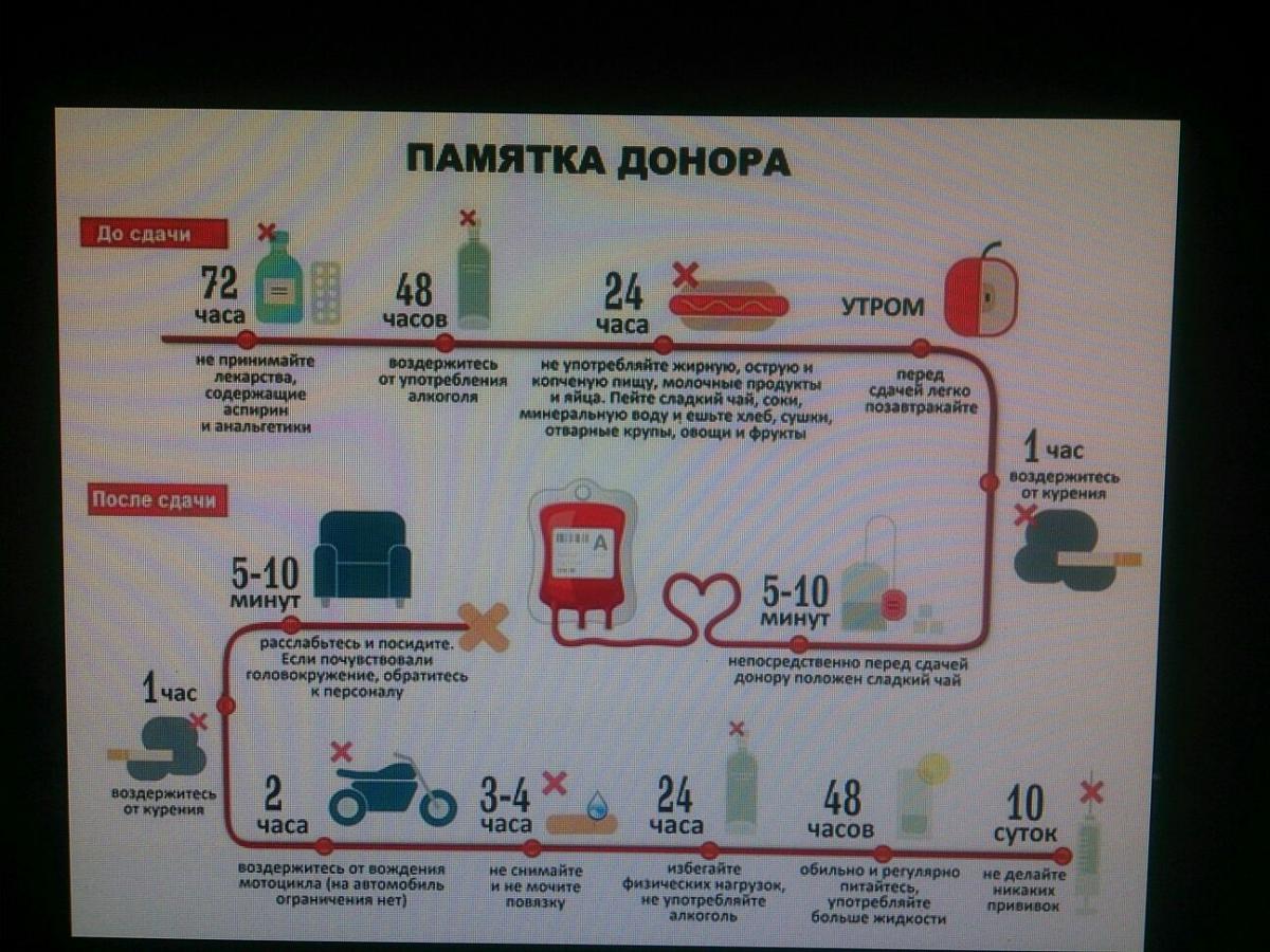 Диета Перед Сдачей Плазмы