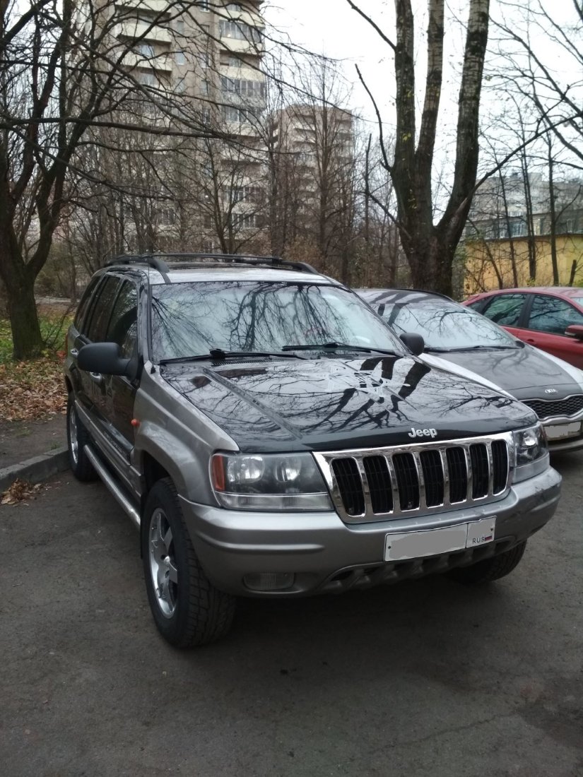 Grand cherokee wj кенгурятник