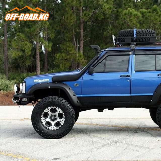 Safari шноркель на Jeep Cherokee XJ (85-95)